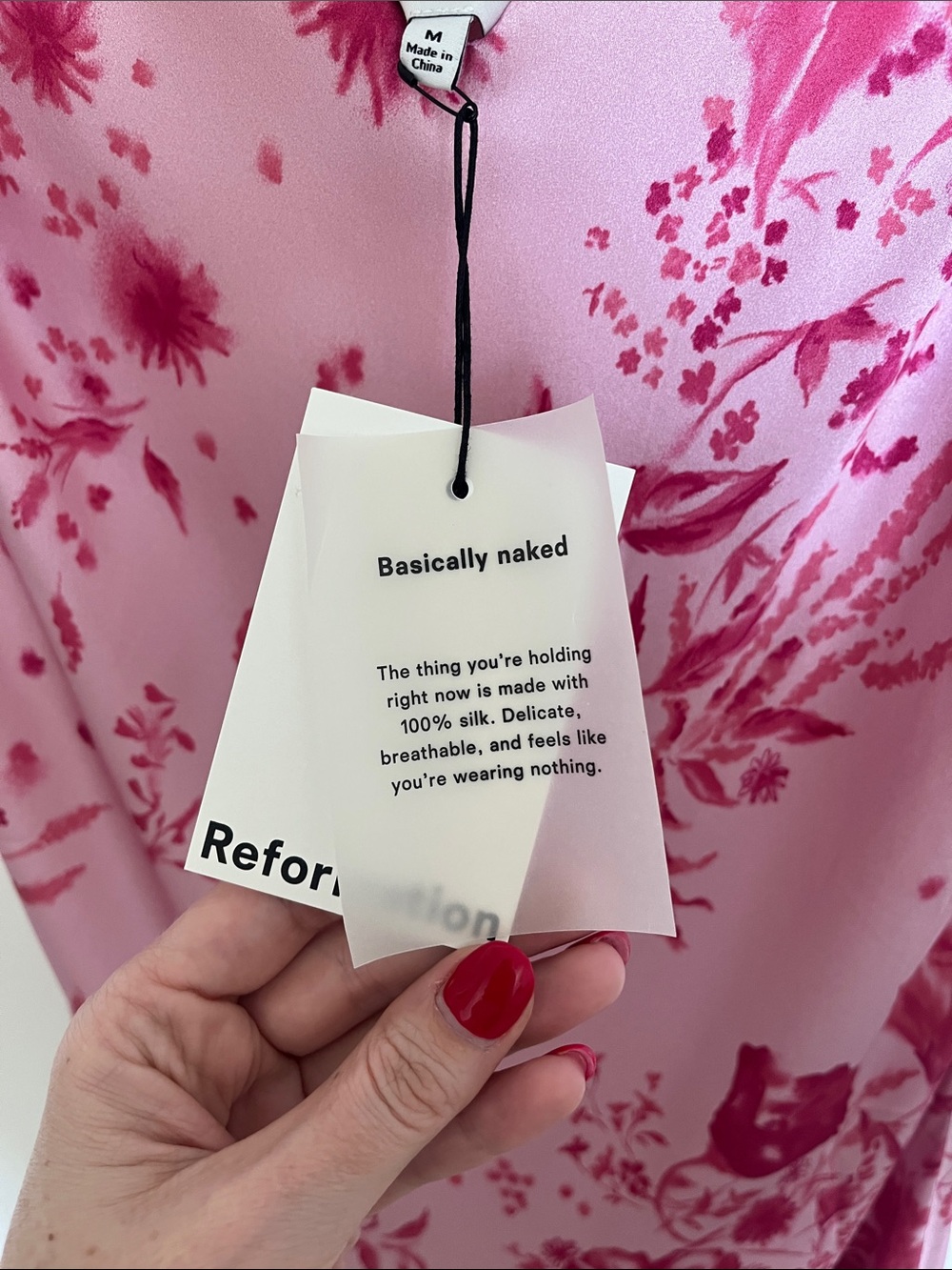 Reformation Lila Silk Midi Dress - Picture 10 of 15